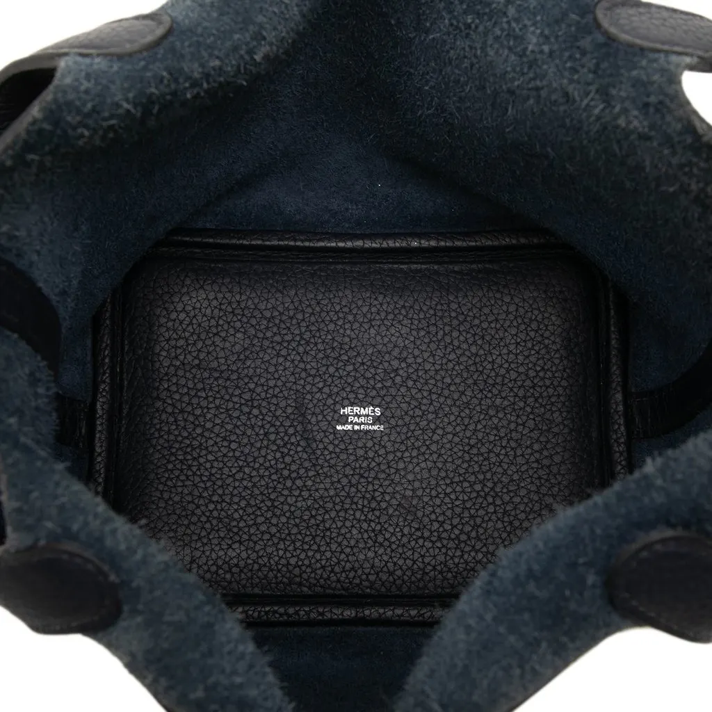 Hermès Clemence Picotin Lock 18 Black Leather Very good - Model View