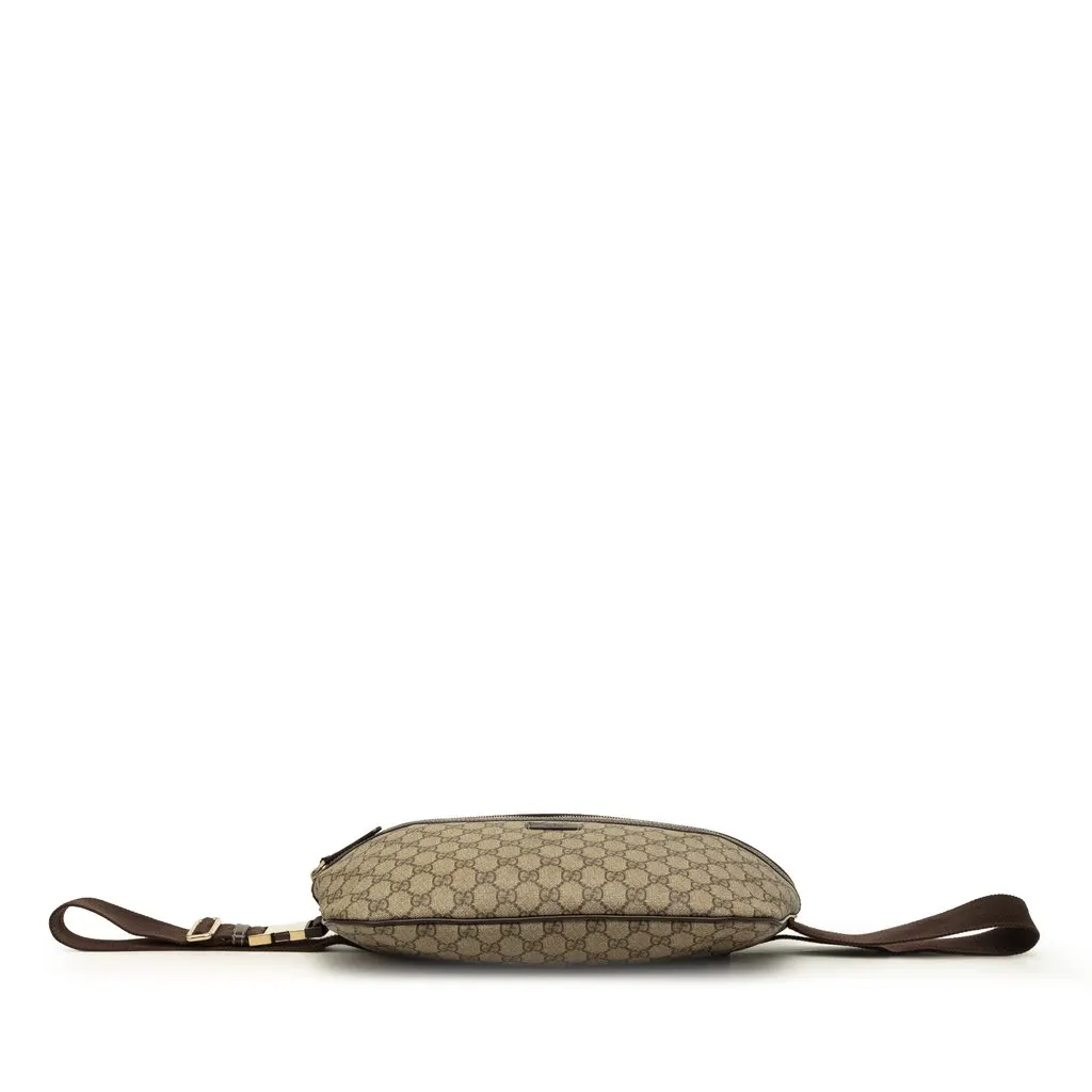 Gucci GG Supreme Belt Bag Beige Canvas Good - Inside View