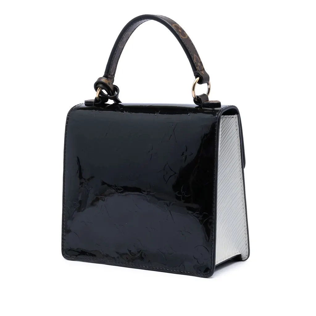 Louis Vuitton Monogram Vernis Spring Street Black Leather Very good - Back View