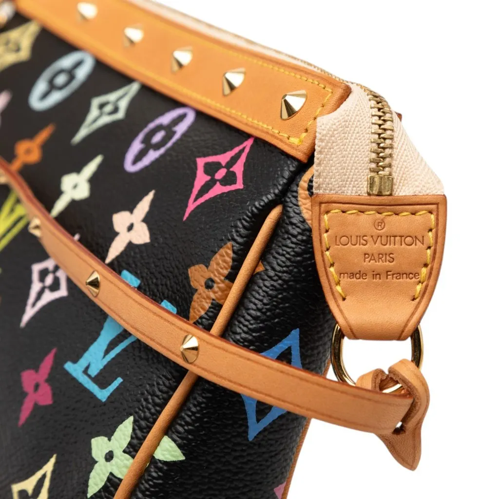 Louis Vuitton Monogram Multicolore Pochette Accessoires Black Very good - Box View