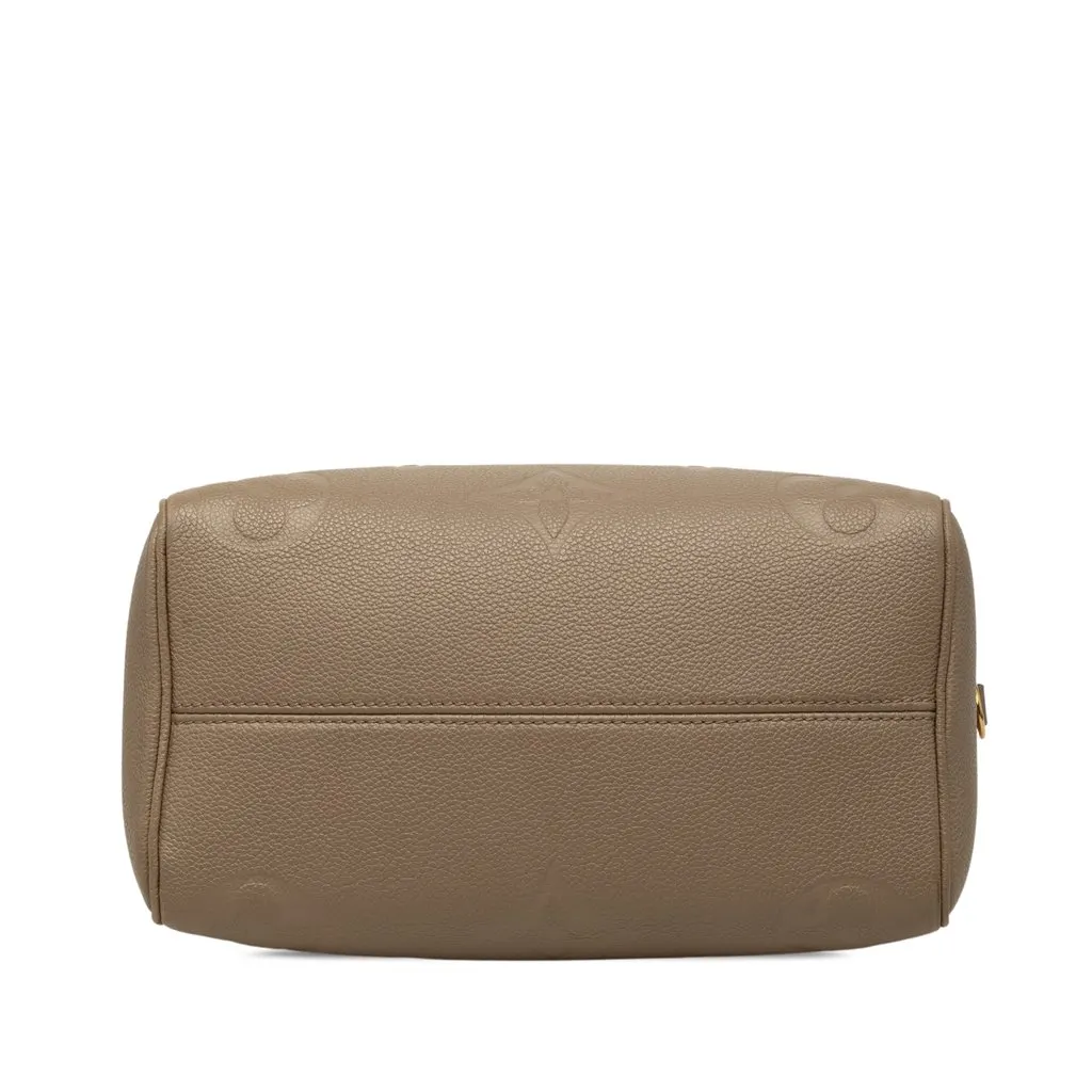 Louis Vuitton Monogram Empreinte Speedy Bandouliere 25 Brown Leather Very good - Inside View