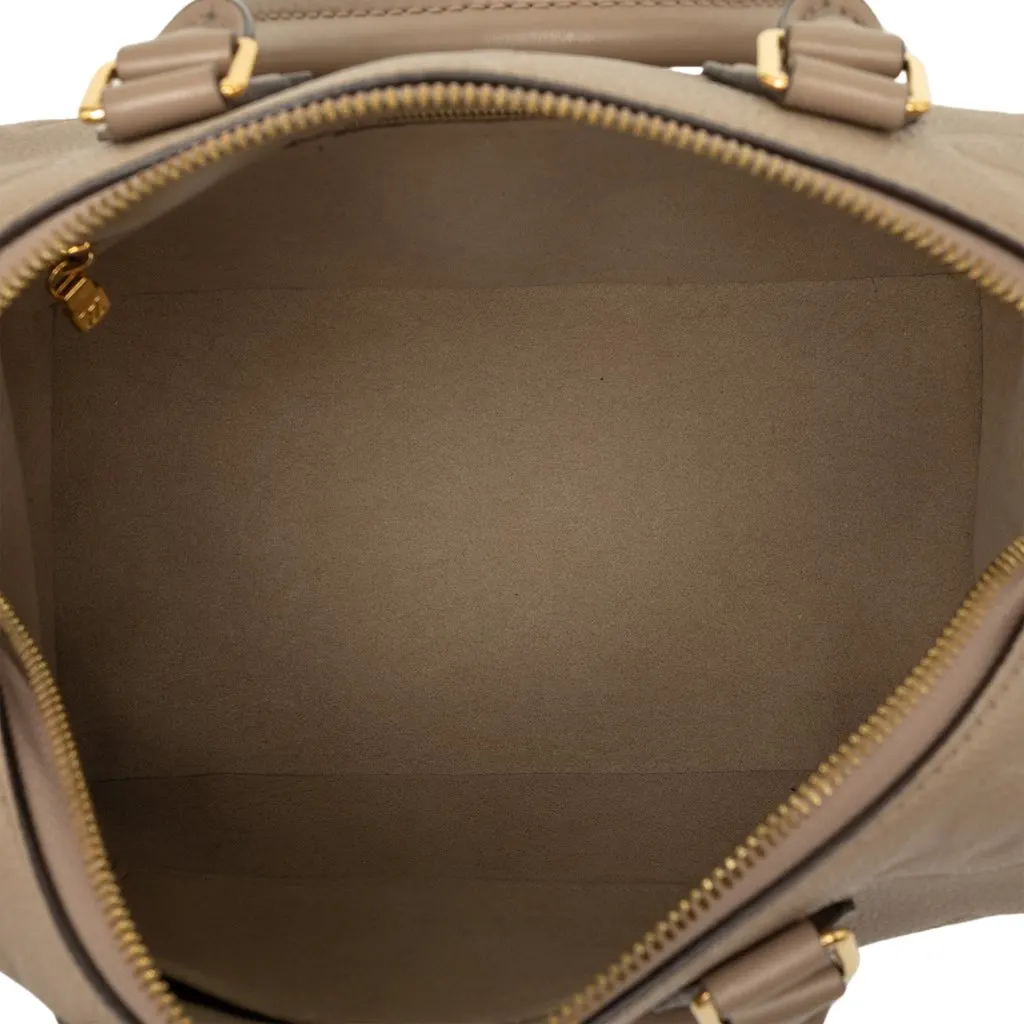 Louis Vuitton Monogram Empreinte Speedy Bandouliere 25 Brown Leather Very good - Model View
