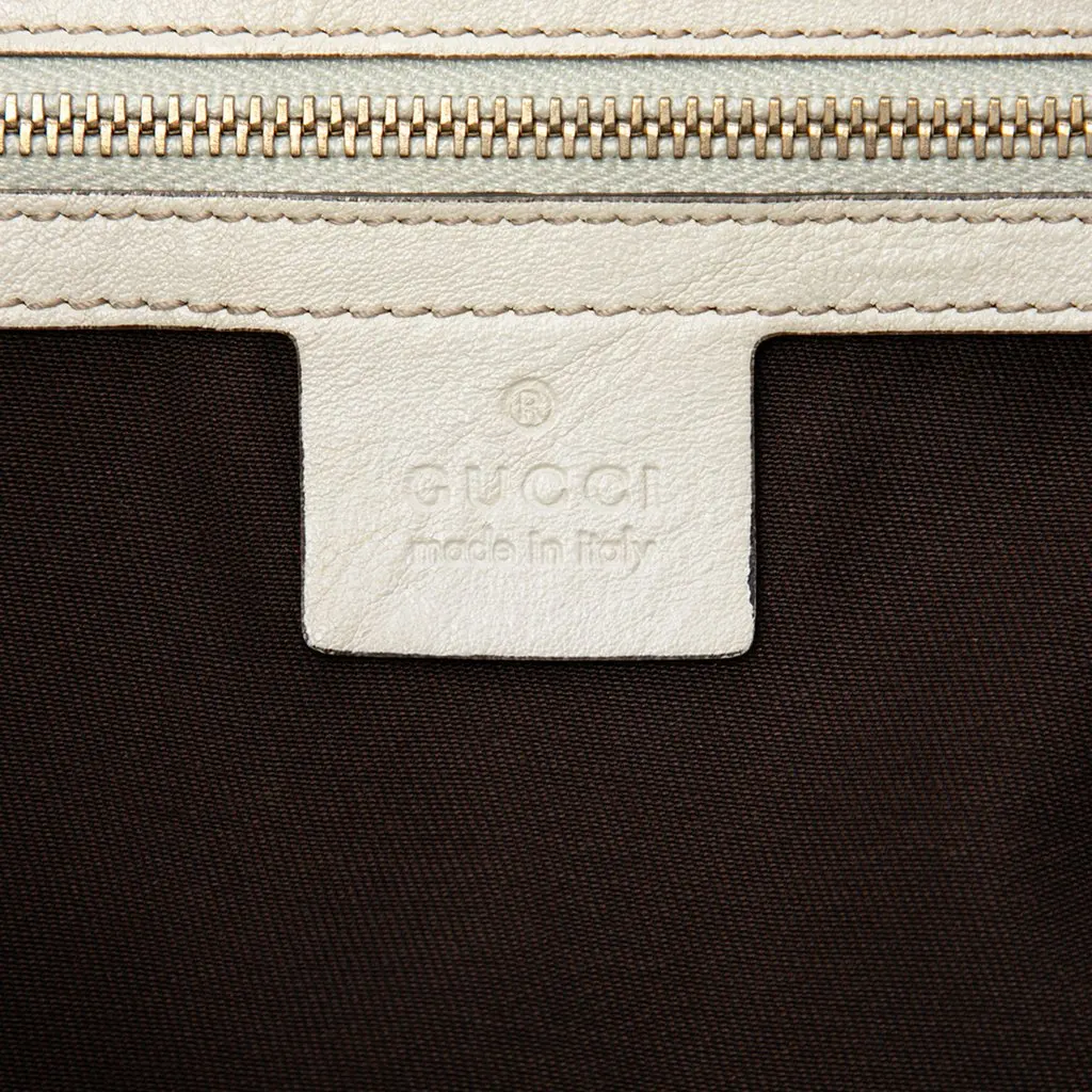 Gucci GG Canvas Charlotte Tote Beige Canvas Good - Box View