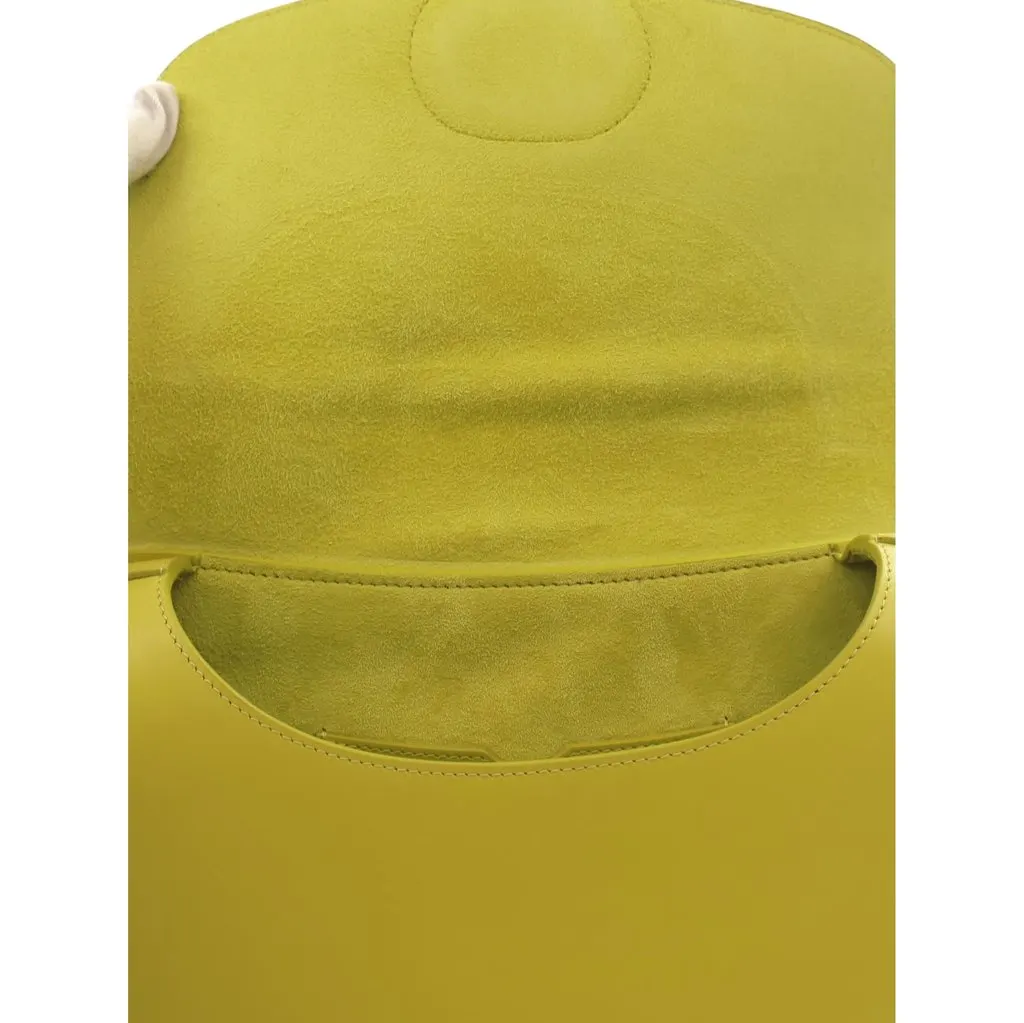 Dior Medium Calfskin Bobby Crossbody Yellow Leather Good - Model View