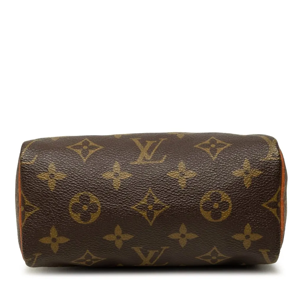 Louis Vuitton Monogram Mini Speedy HL Brown Canvas Good - Inside View
