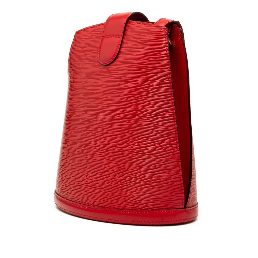 Louis Vuitton Epi Cluny Red Leather Very good - Back View