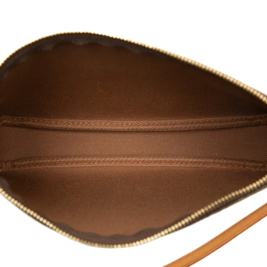 Louis Vuitton Takashi Murakami Monogram Cherry Pochette Accessoires Brown Canvas Good - Model View