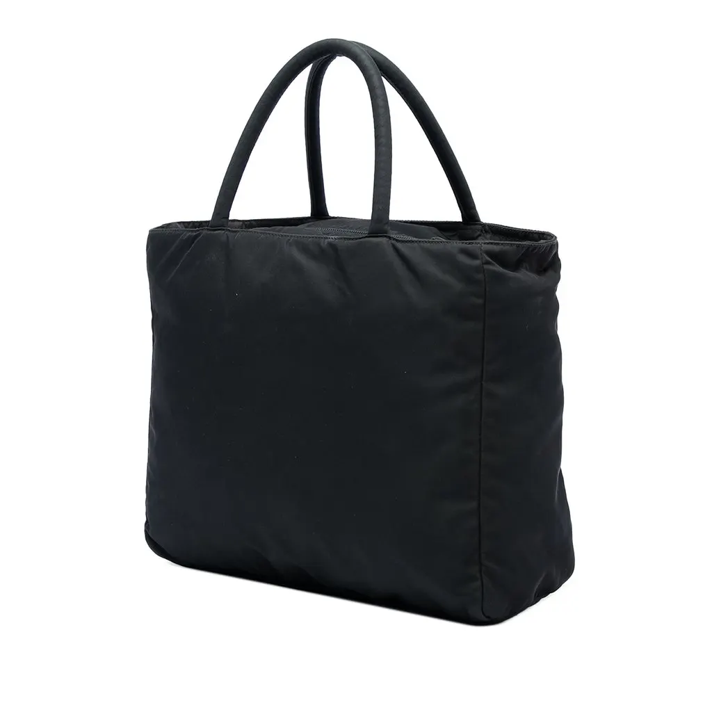 Prada Tessuto Tote Black Polyamide Very good - Back View