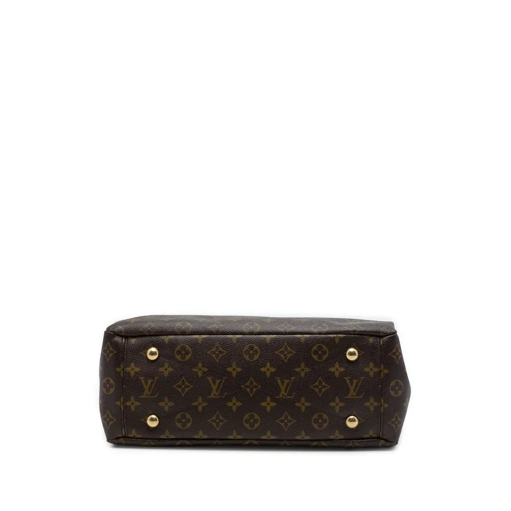 Louis Vuitton Monogram Pallas MM Brown Canvas Very good - Inside View