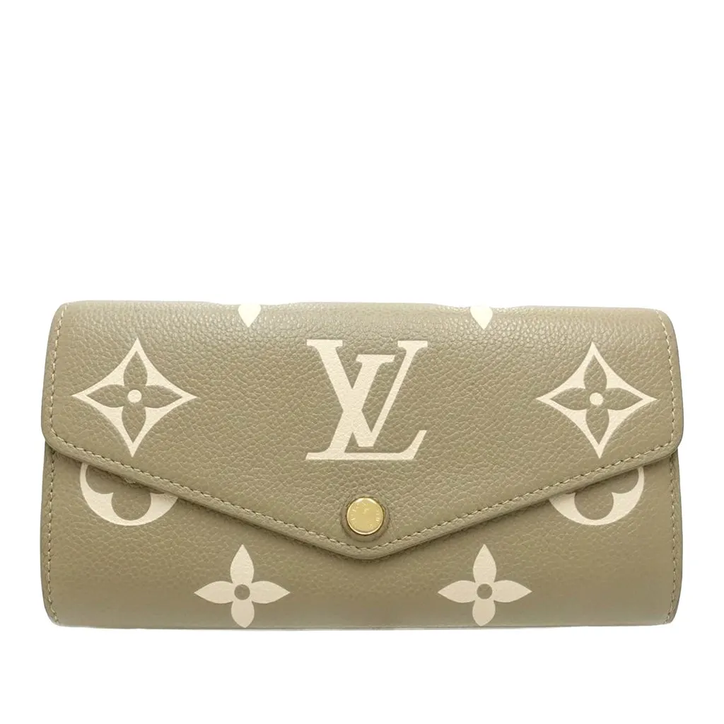 Louis Vuitton Bicolor Monogram Empreinte Sara Wallet