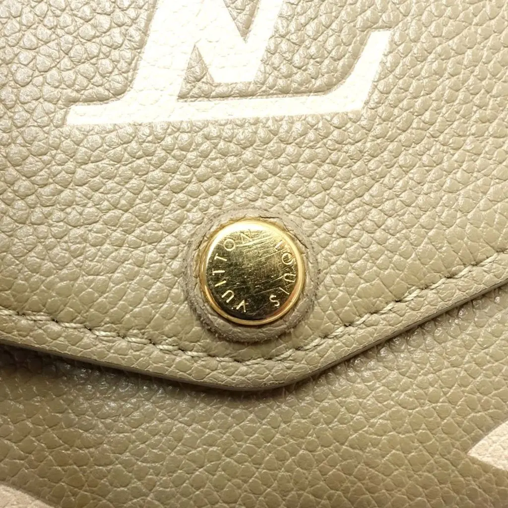Louis Vuitton Bicolor Monogram Empreinte Sarah Wallet Brown Leather Very good - Box View