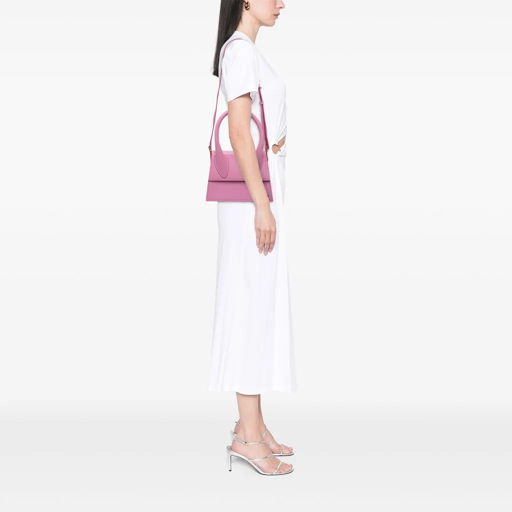 Jacquemus Smooth Calfskin Le Grand Chiquito Pink Leather Very good - Box View