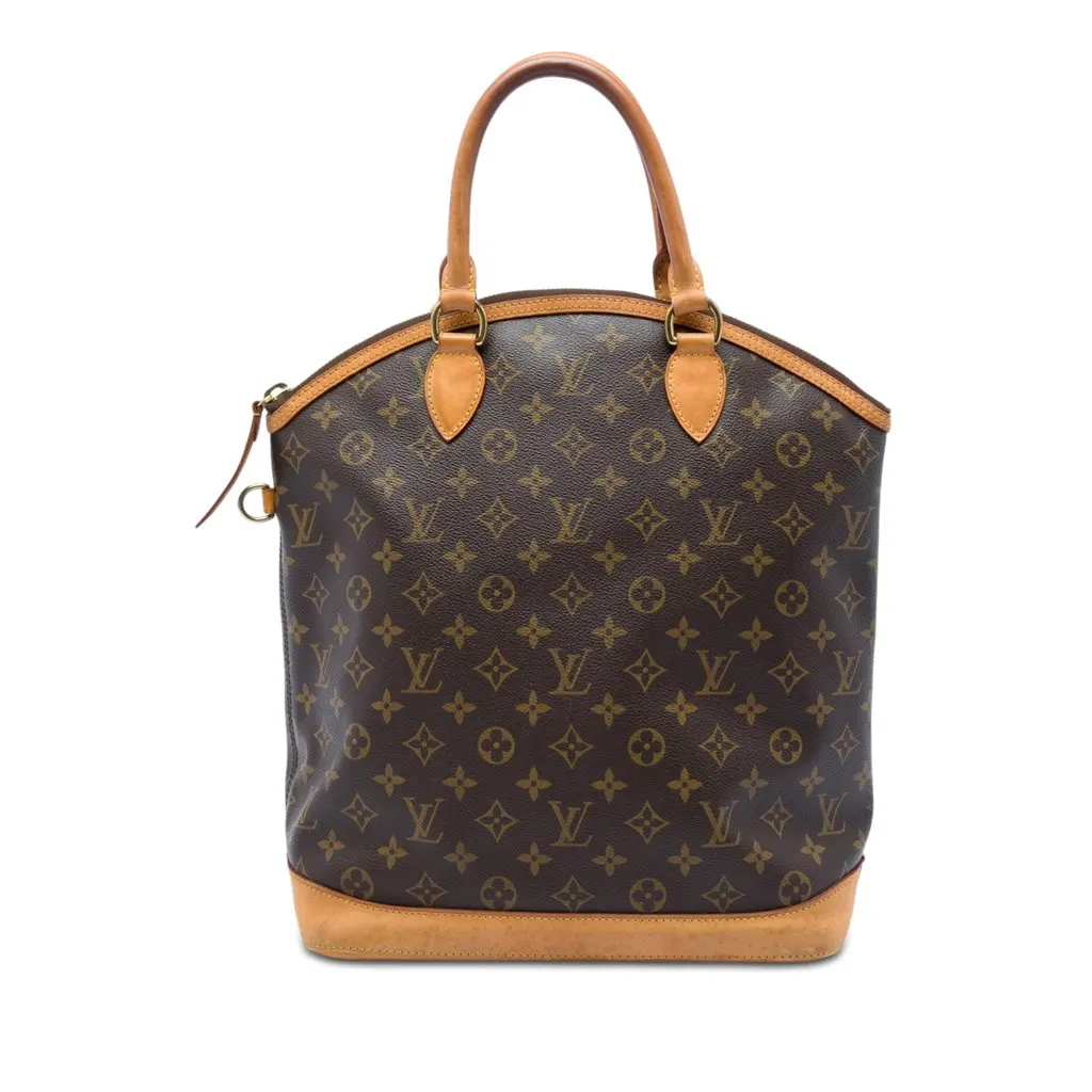 Louis Vuitton Monogram Lockit Vertical Brown Very good - Front View