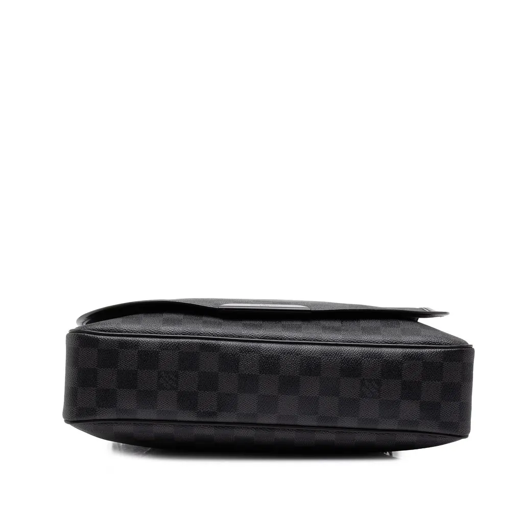 Louis Vuitton Damier Graphite Daniel MM Black Canvas Good - Inside View