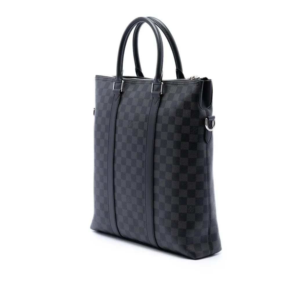Louis Vuitton Damier Graphite Anton Tote Black Canvas Very good - Back View