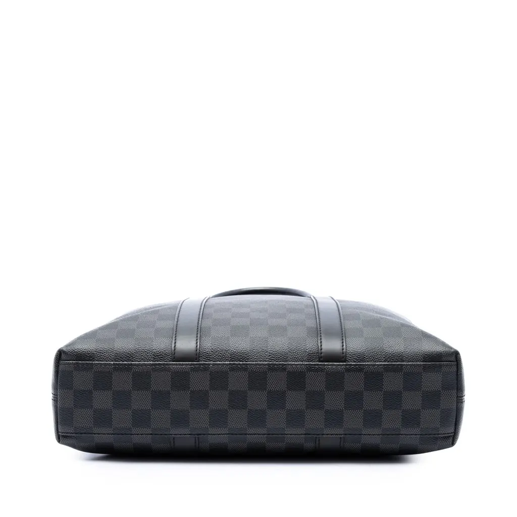 Louis Vuitton Damier Graphite Anton Tote Black Canvas Very good - Inside View