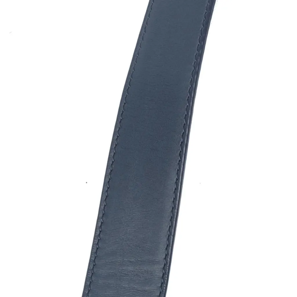 Bottega Veneta Leather Bag Strap Blue Leather Very good - Model View