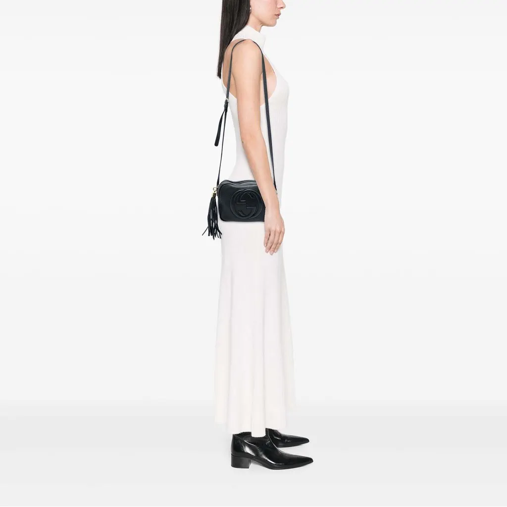 Gucci Calfskin Soho Disco Crossbody Black Leather Good - Box View
