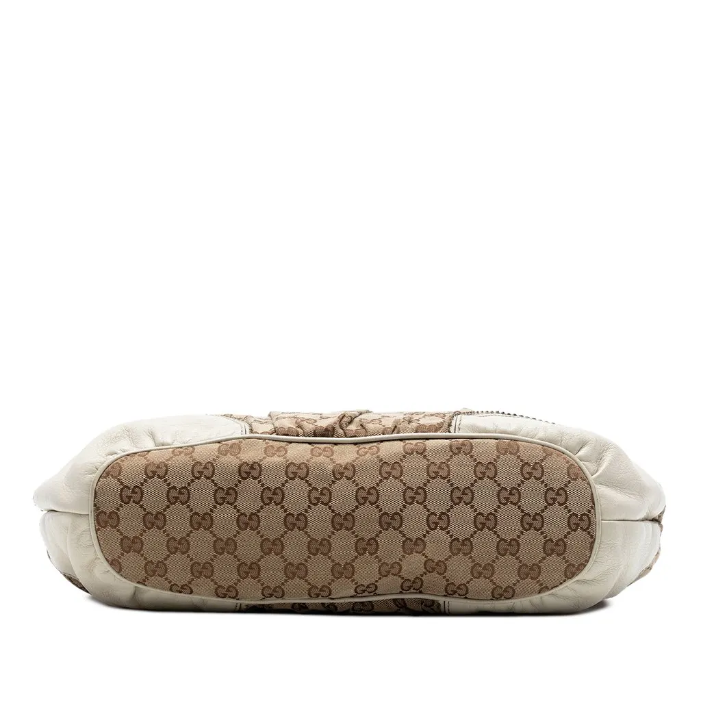 Gucci Large GG Canvas Tribeca Tote Beige Very good - Inside View