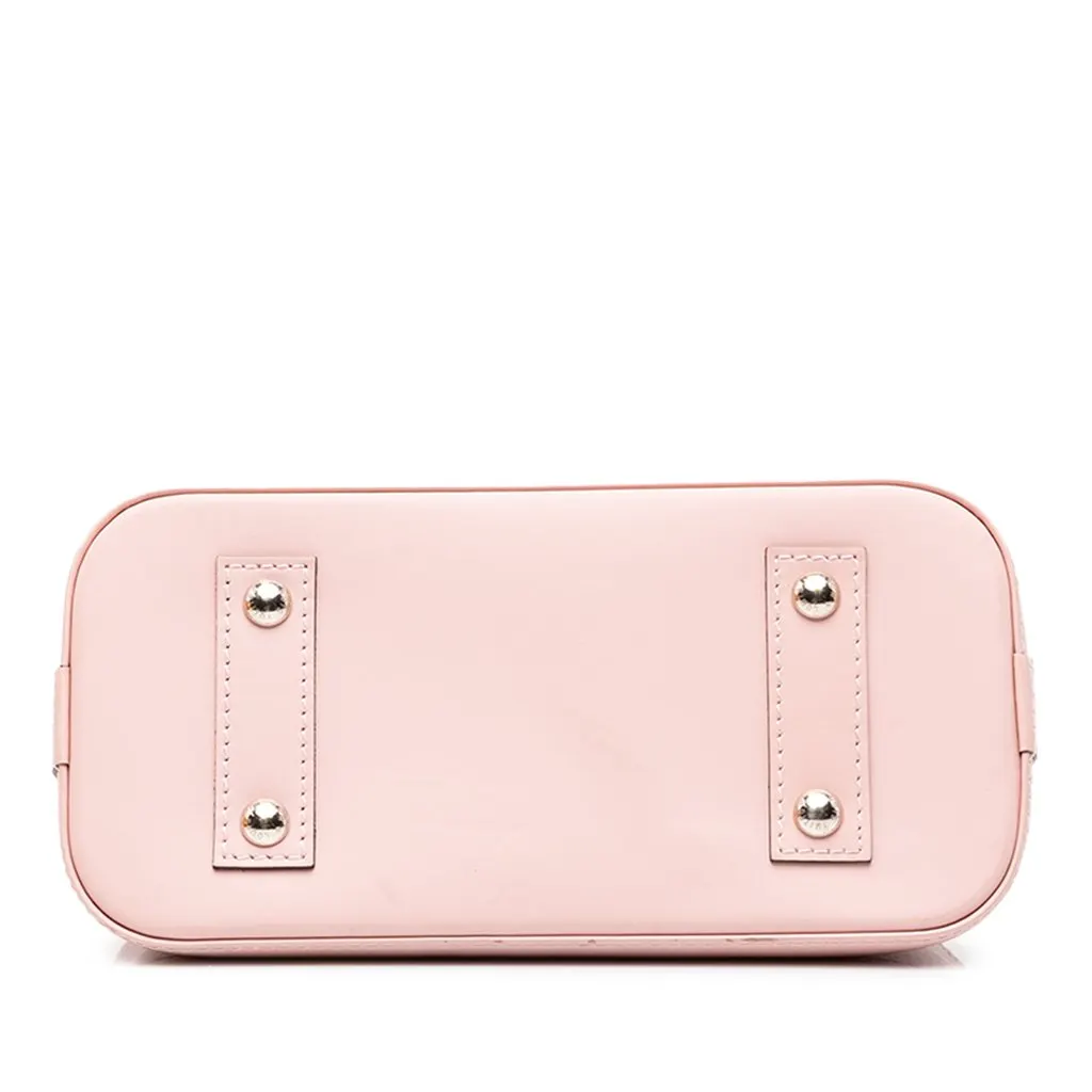 Louis Vuitton Epi Alma BB Pink Leather Good - Inside View
