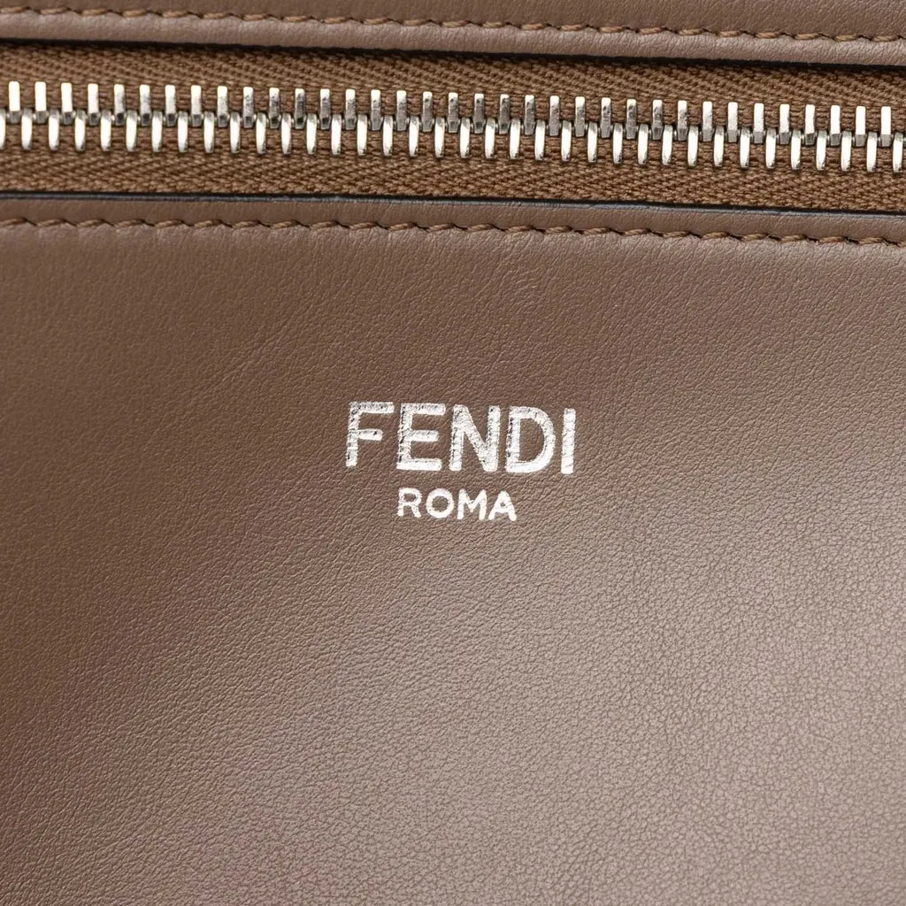 Fendi Medium Zucca Canvas Peekaboo ISeeU Convertible Backpack Brown Canvas Very good - Box View