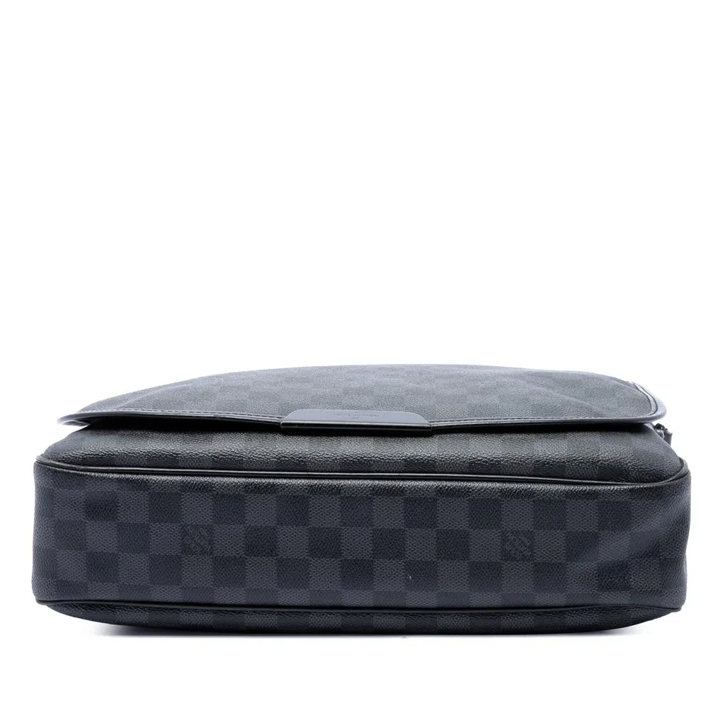 Louis Vuitton Damier Graphite Daniel MM Black Canvas Very good - Inside View
