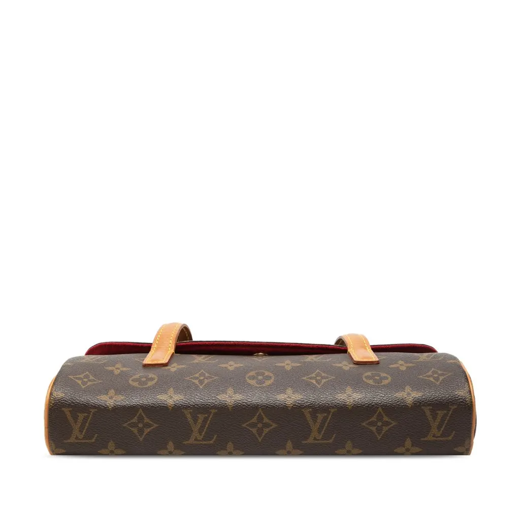 Louis Vuitton Monogram Sonatine Brown Canvas Very good - Inside View