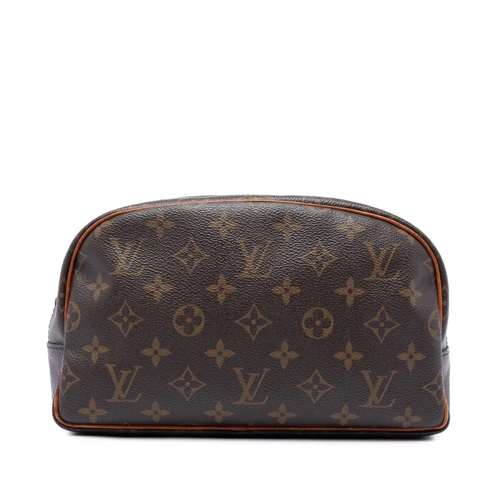 Louis Vuitton Monogram Trousse Toilette 25 Brown Very good - Front View