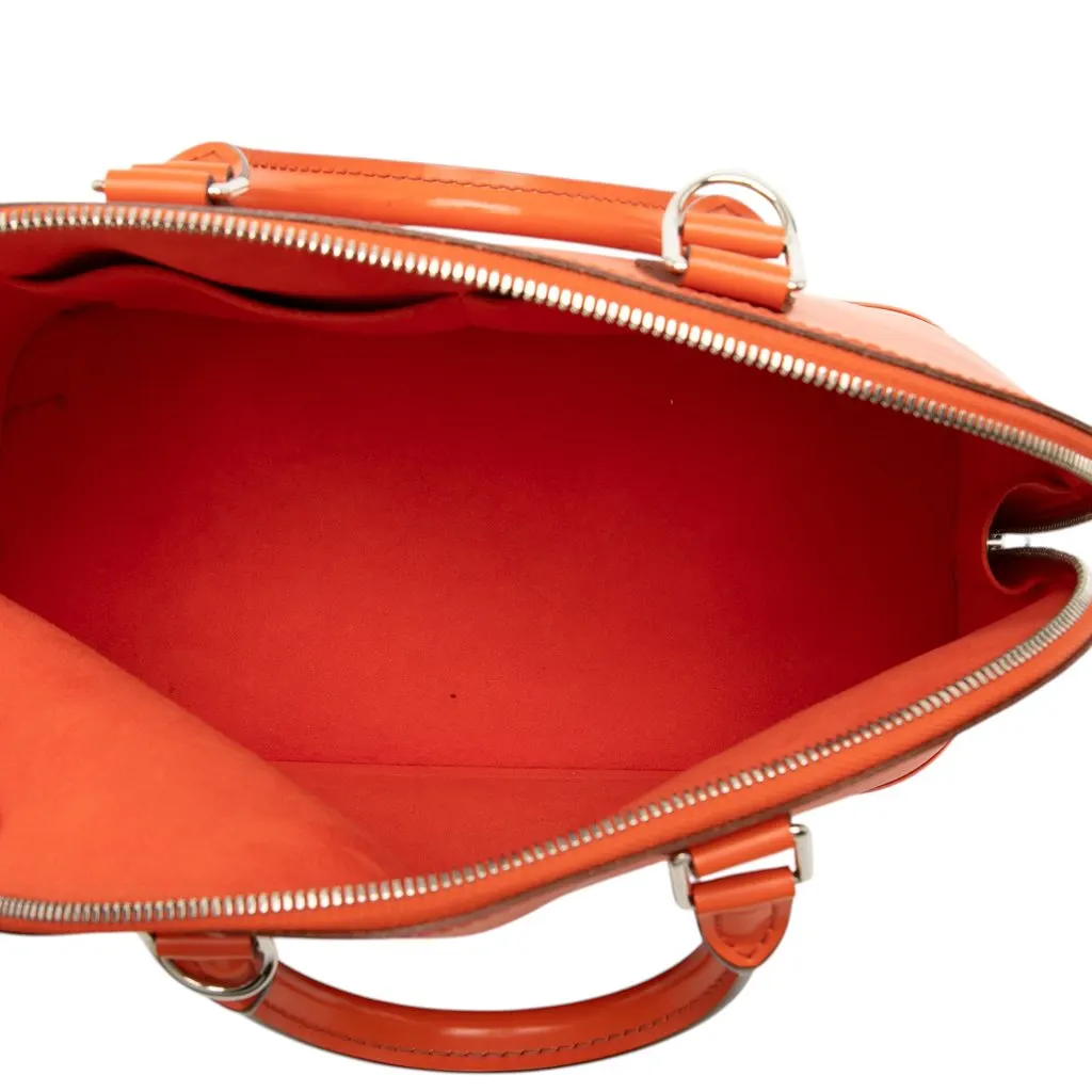 Louis Vuitton Epi Alma PM Orange Leather Very good - Model View