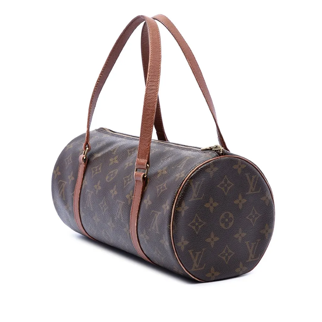 Louis Vuitton Monogram Papillon 30 Brown Good - Back View