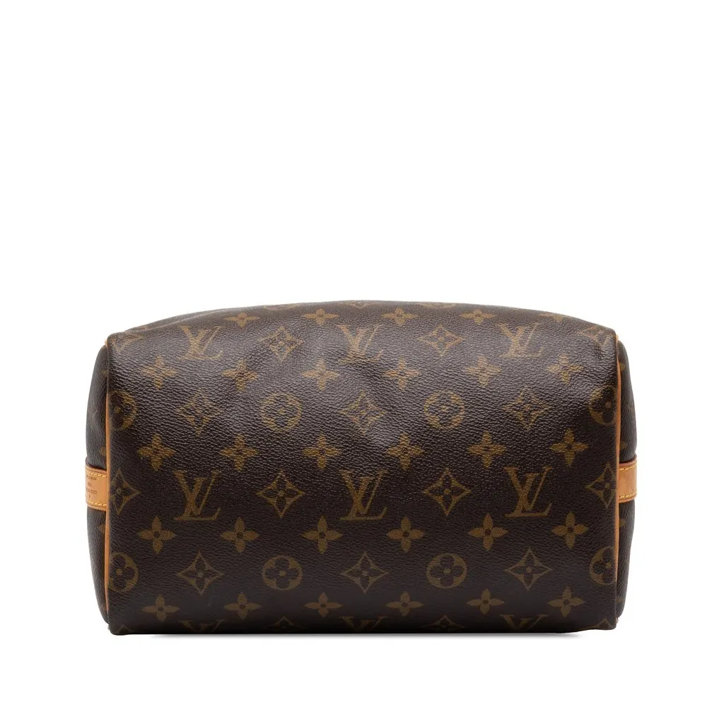 Louis Vuitton Monogram Speedy Bandouliere 25 Brown Canvas Good - Inside View
