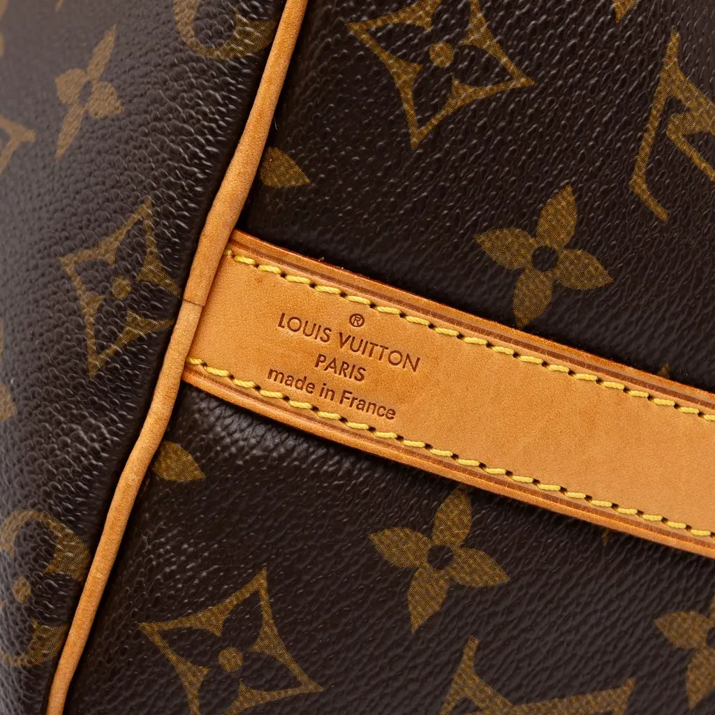 Louis Vuitton Monogram Speedy Bandouliere 25 Brown Canvas Good - Box View