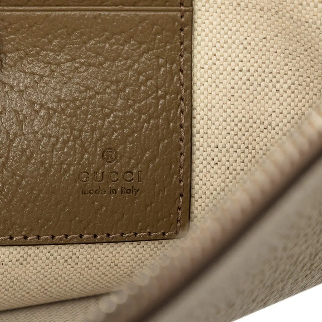 Gucci GG Marmont Calfskin Clutch Brown Leather Very good - Box View
