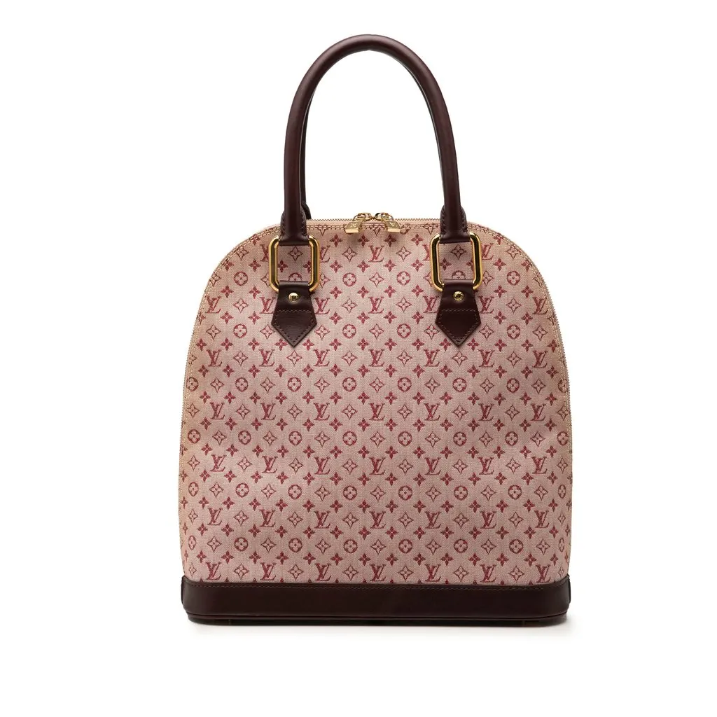 Louis Vuitton Monogram Mini Lin Alma Haut Pink Very good - Front View