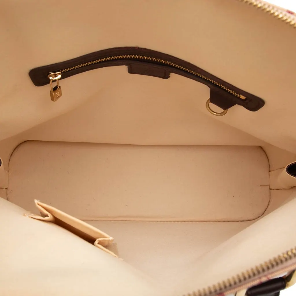 Louis Vuitton Monogram Mini Lin Alma Haut Pink Very good - Model View
