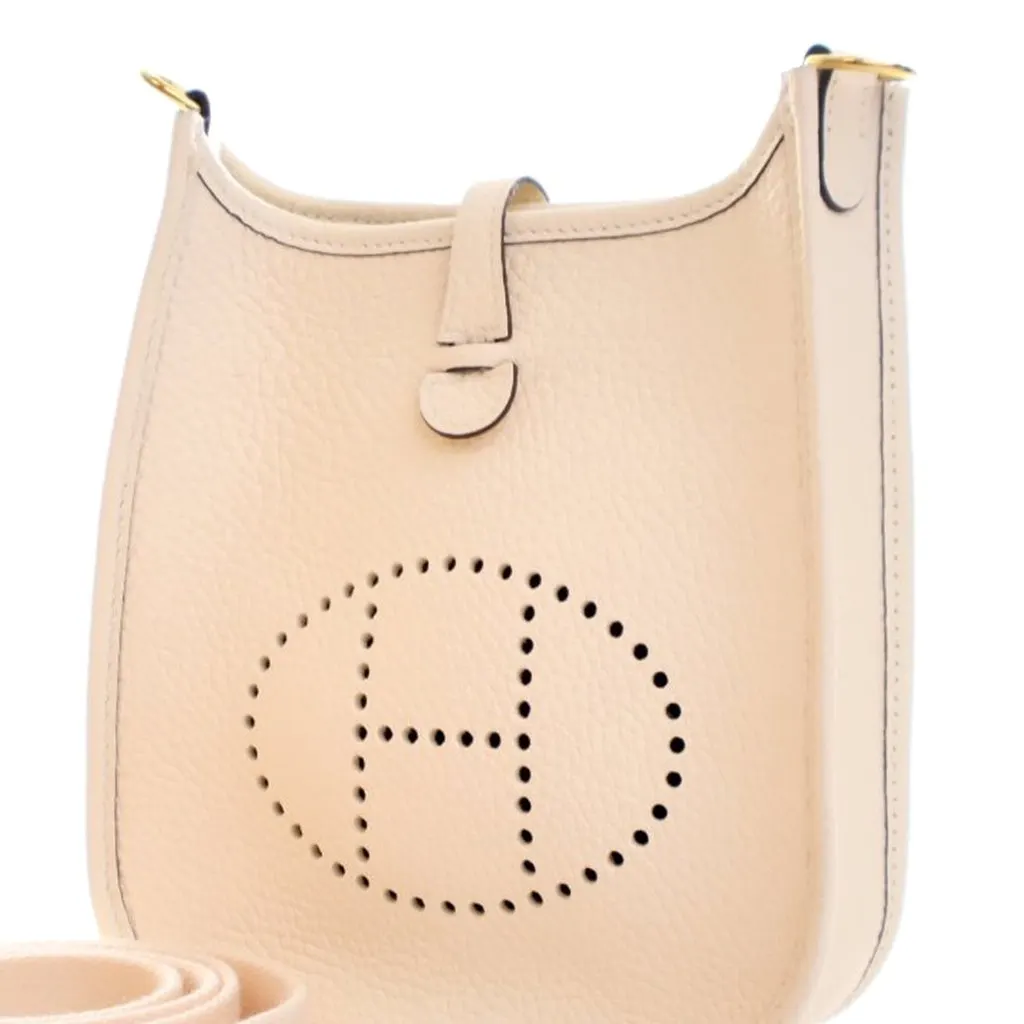 Hermès Clemence Evelyne 16 Amazone White Leather Very good - Box View