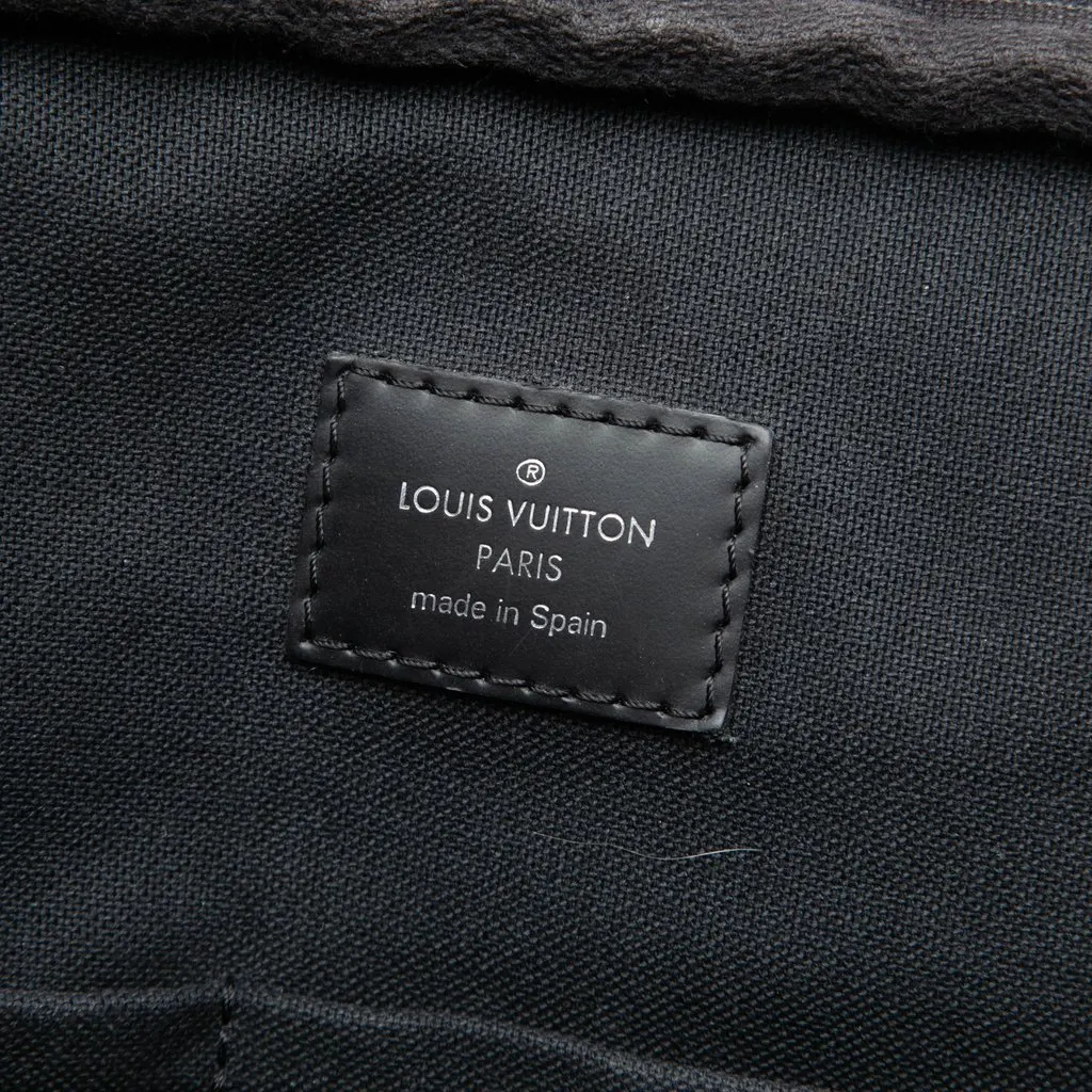 Louis Vuitton Damier Graphite Porte Documents Voyage  PM Black Canvas Very good - Box View