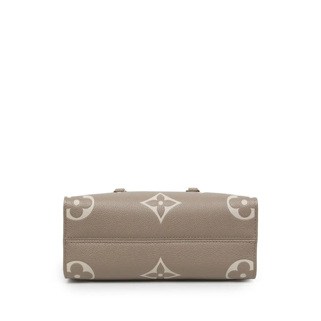 Louis Vuitton Bicolor Monogram Empreinte Giant OnTheGo PM Brown Leather Very good - Inside View