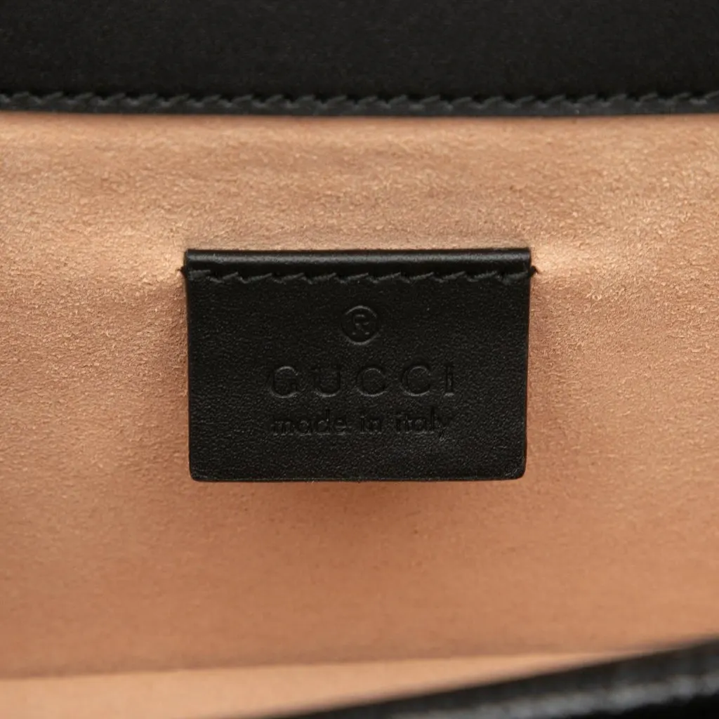 Gucci Medium GG Velvet Dionysus Crossbody Blue Very good - Box View