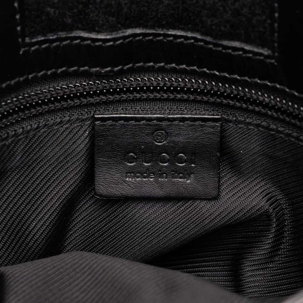 Gucci GG Denim Crossbody Grey Denim Good - Box View