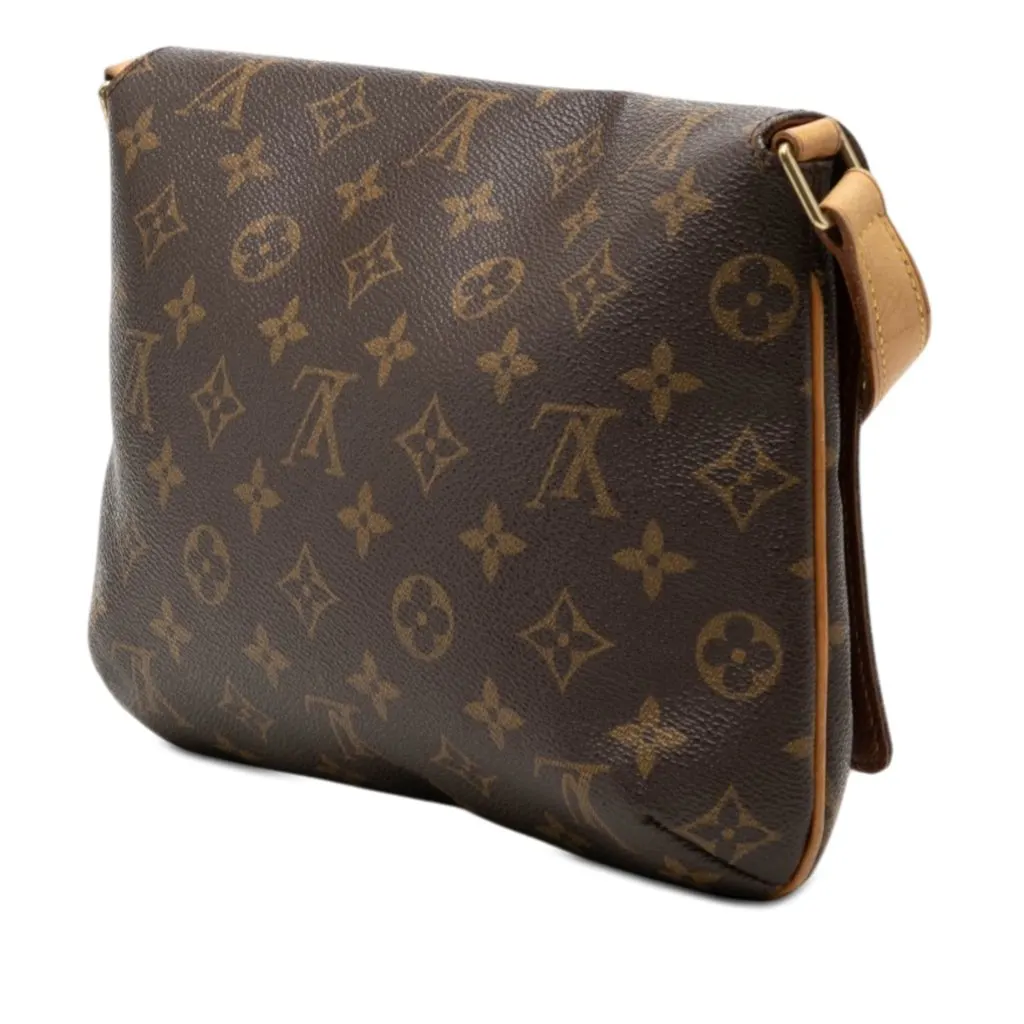 Louis Vuitton Monogram Musette Tango Short Strap Brown Very good - Back View