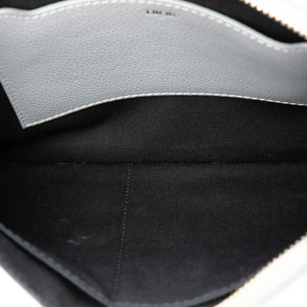 Dior Grained Calfskin 1947 Signature A5 Pouch MultiColor Leather Very good - Model View