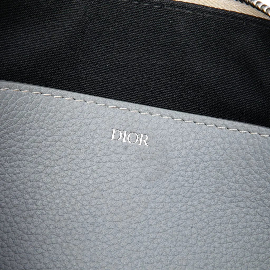 Dior Grained Calfskin 1947 Signature A5 Pouch MultiColor Leather Very good - Box View