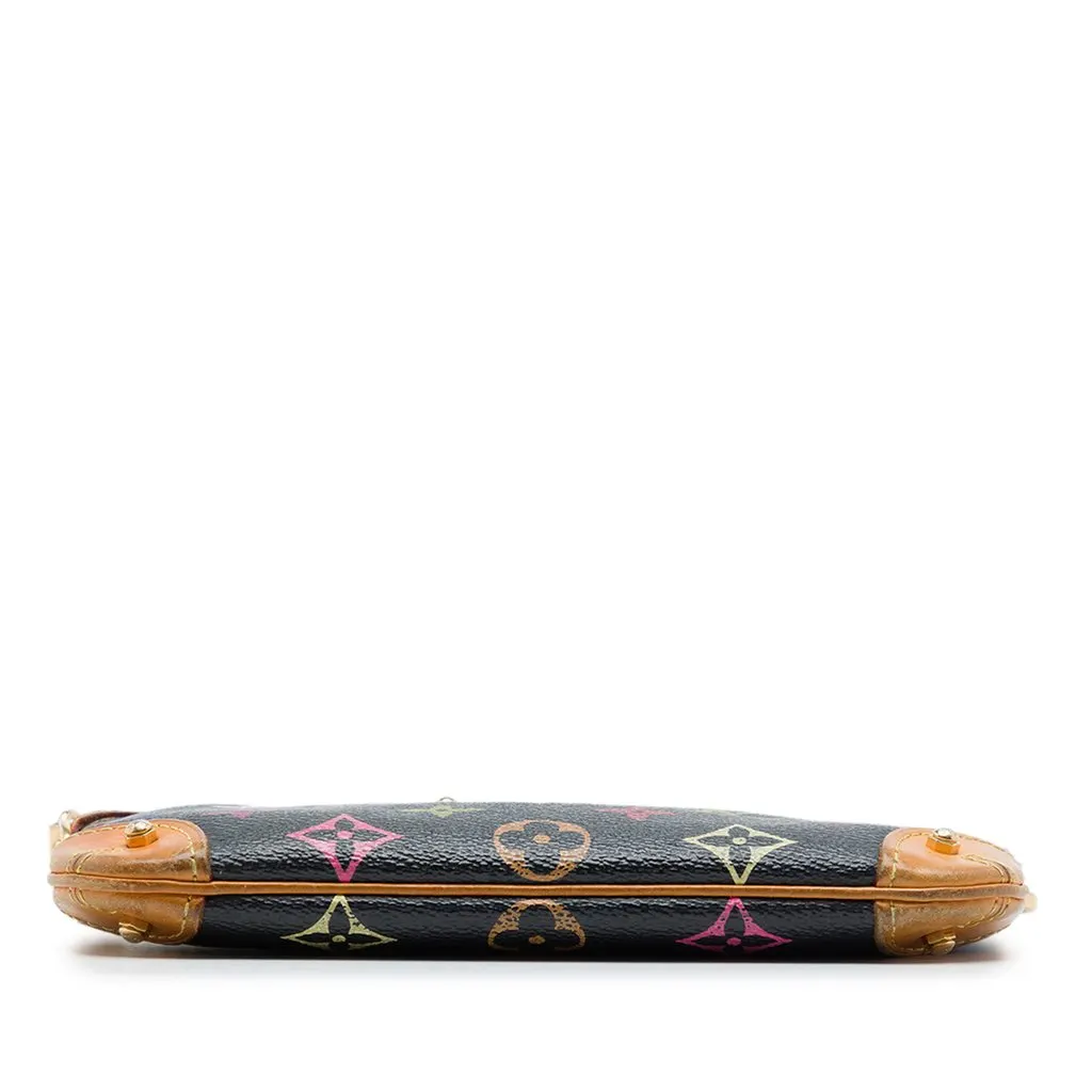 Louis Vuitton Monogram Multicolore Milla Pochette MM Black Very good - Inside View