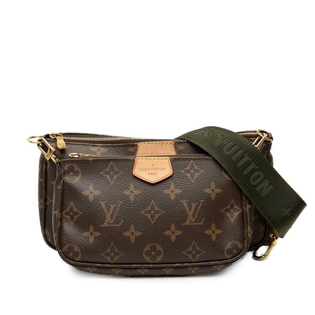 Louis Vuitton Monogram Multi Pochette Accessoires Brown Very good - Front View
