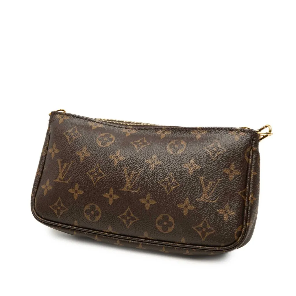 Louis Vuitton Monogram Multi Pochette Accessoires Brown Very good - Back View