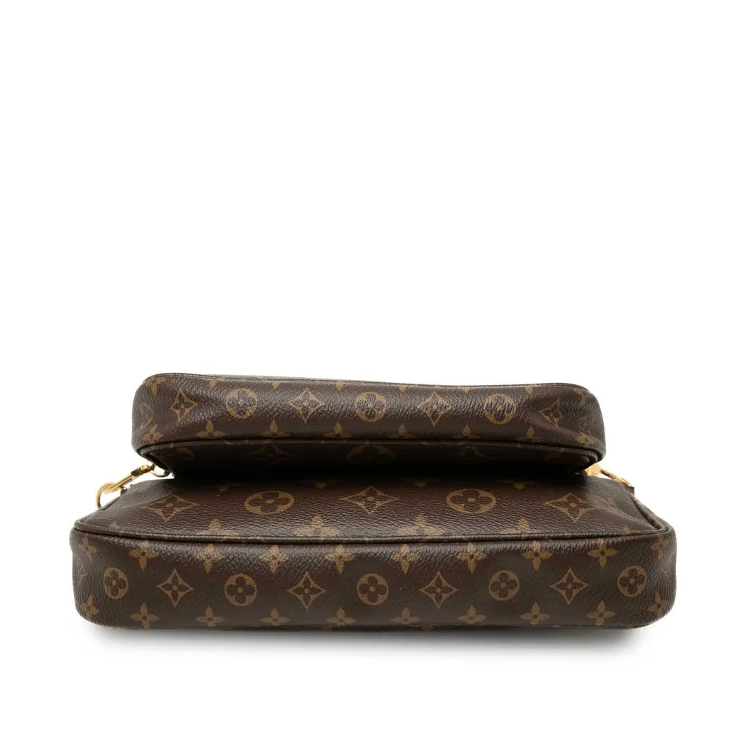 Louis Vuitton Monogram Multi Pochette Accessoires Brown Very good - Inside View