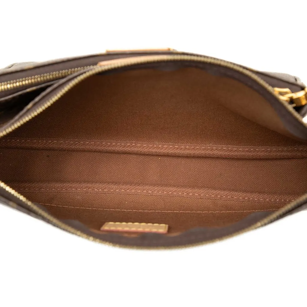 Louis Vuitton Monogram Multi Pochette Accessoires Brown Very good - Model View