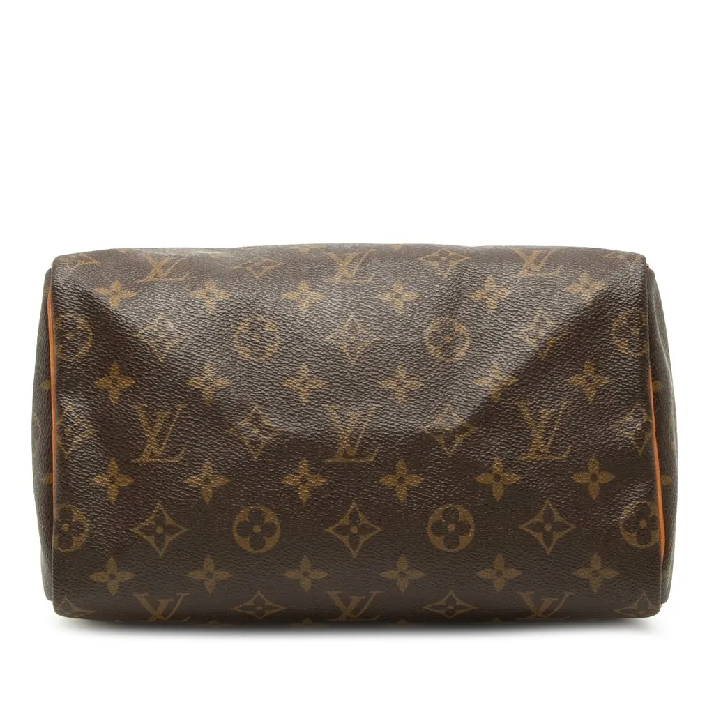 Louis Vuitton Monogram Speedy 25 Brown Canvas Good - Inside View