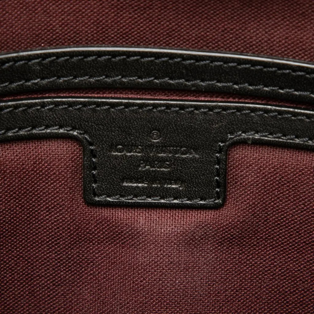 Louis Vuitton Monogram Macassar Soft Briefcase Brown Canvas Good - Box View
